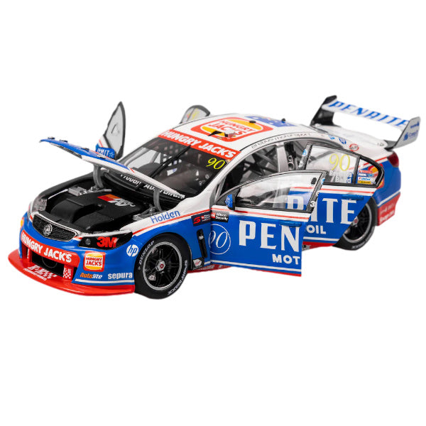 1:18 scale David Reynolds/Craig Baird #90 Erebus Motorsport Holden VF Commodore 2016 Wilson Security Sandown 500 Retro Round