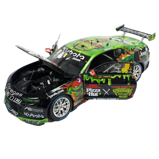 1:18 scale Macauley Jones/Jordan Boys #14 BJR Pizza Hut Racing Camaro 2023 Penrite Sandown 500 Teenage Mutant Ninja Turtles Livery