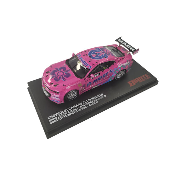 1:43 scale Bryce Fullwood #14 Middy's Electrical BJR Camaro ZL1 2023 NTI Townsville 500 Race 16