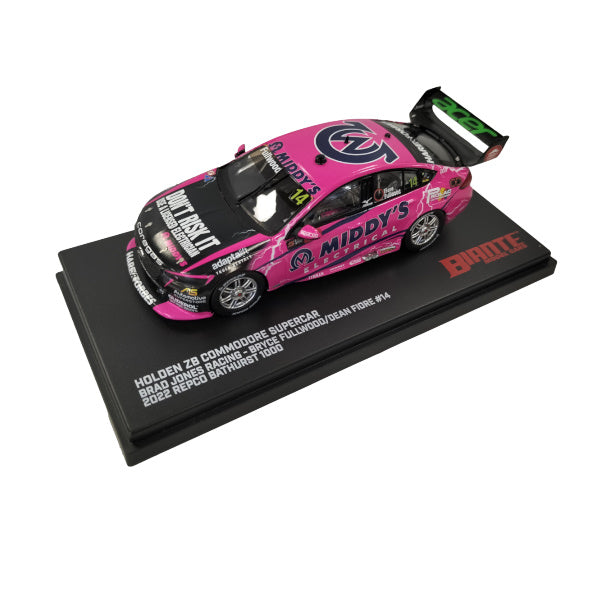 1:43 scale Bryce Fullwood/Dean Fiore #14 BJR ZB Commodore 2022 Repco Bathurst 1000