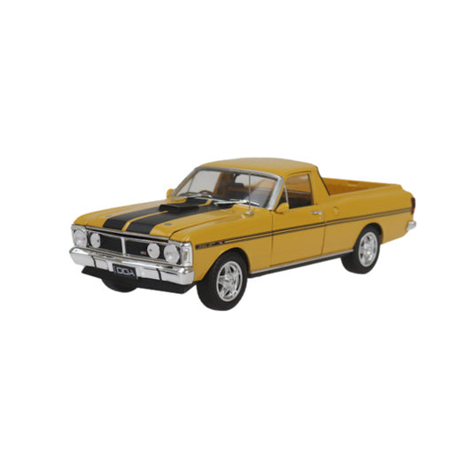 1:24 scale 1971 XY GTHO Ford Falcon Ute Yellow Ochre