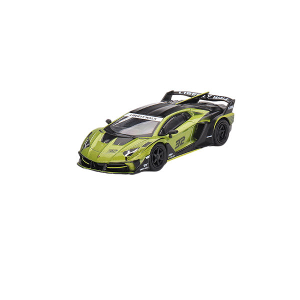 1:64 scale Lamborghini LB-Silhouette WORKS Aventador GT EVO Lime