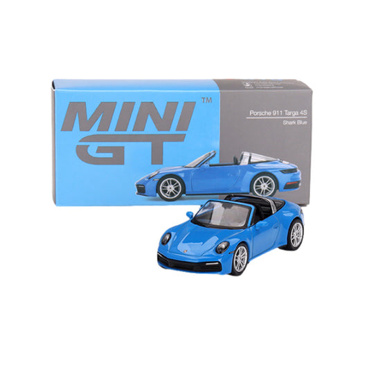 1:64 scale Porsche 911 Targa 4S Shark Blue