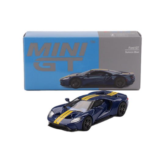 1:64 scale Ford GT Sunoco Blue