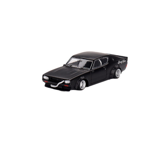 1:64 scale Nissan Skyline Kenmeri Liberty Walk Matt Black