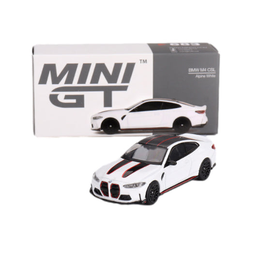 1:64 scale BMW M4 CSL Alpine White