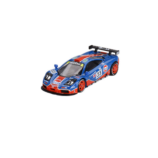 1:64 scale Gulf Racing #33 McLaren F1 GTR 1996 Le Mans 24Hr