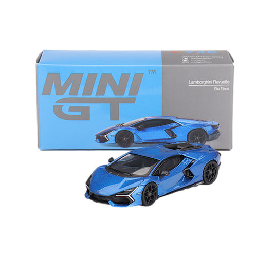 1:64 scale Lamborghini Revuelto Blu Eleos