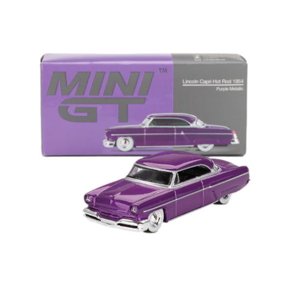 1:64 scale 1954 Lincoln Capri Hot Rod Purple Metallic