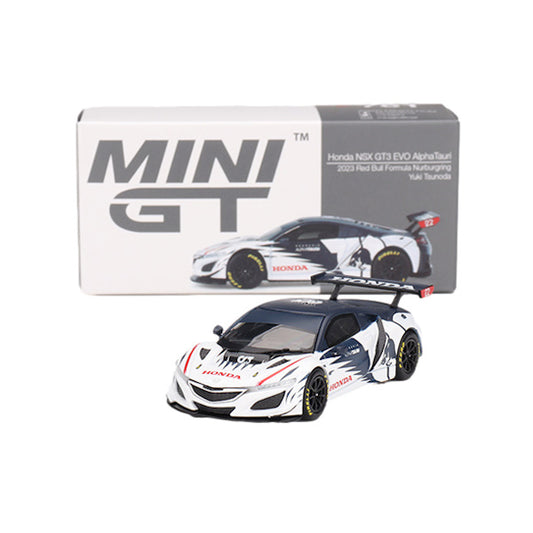 1:64 scale Honda NSX GT3 EVO AlphaTauri Yuki Tsunoda 2023 Red Bull Formula Nurburgring