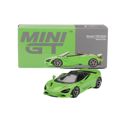 1:64 scale McLaren 750S Spider Mantis Green