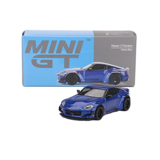 1:64 scale Nissan Z Pandem Seiran Blue